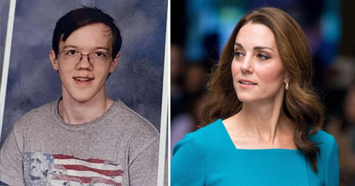 Composite photo of Thomas Matthew Crooks and Kate Middleton.