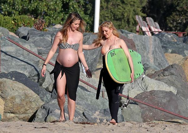 Heidi Montag & Pregnant Sister Holly