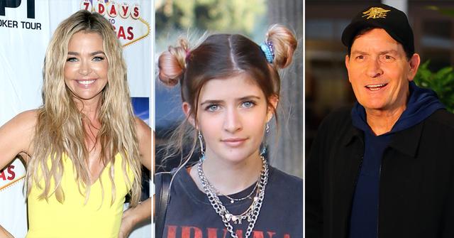 denise richards daughter sami photos stessed out moves in charlie sheen pp