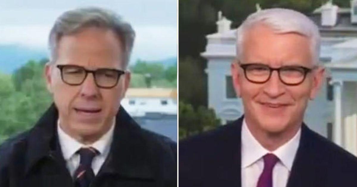 cnn anchors jake tapper caught hot mic demanding anderson cooper