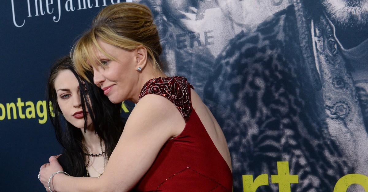 picture of Courtney Love and Francis Bean Cobain
