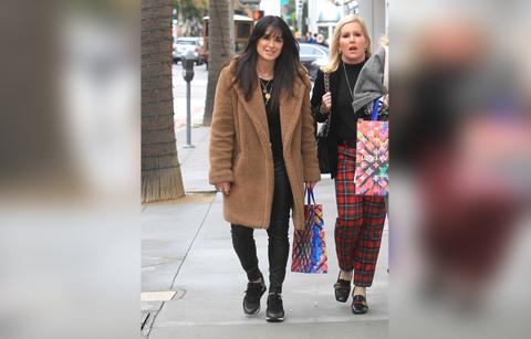 Kyle Richards Shops As RHOBH Ensues Without Lisa Vanderpump