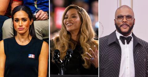 Photo of Meghan Markle, Beyonce and Tyler Perry