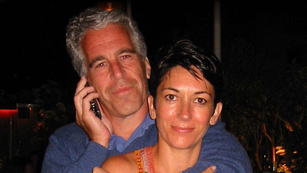 Photo of Jeffrey Epstein and Ghislaine Maxwell