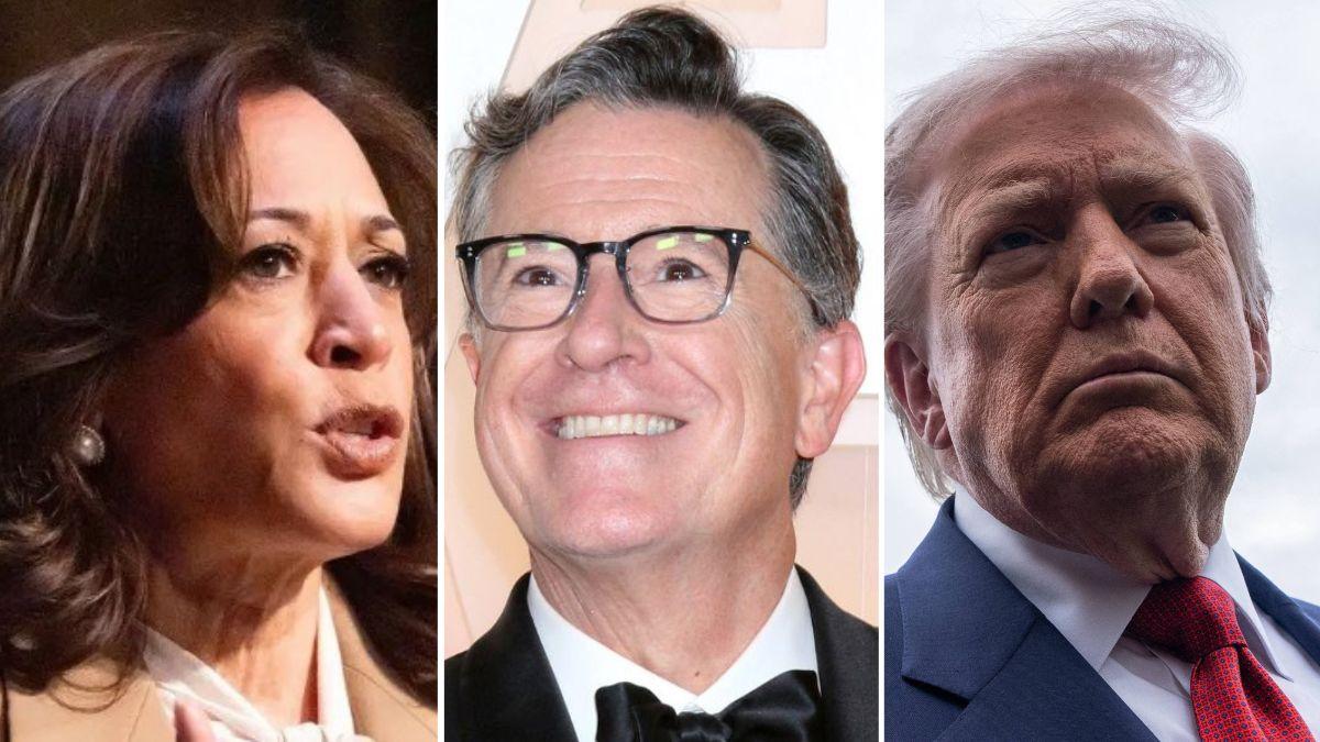 Kamala Harris penned a heartfelt tribute to 'The Late Show' and Stephen Colbert.