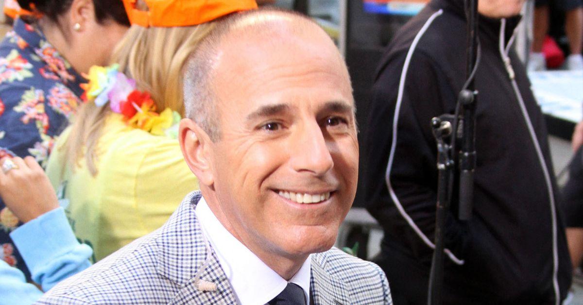 matt lauer reunites with savannah guthrie at producers wedding