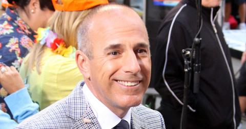 matt lauer reunites with savannah guthrie at producers wedding