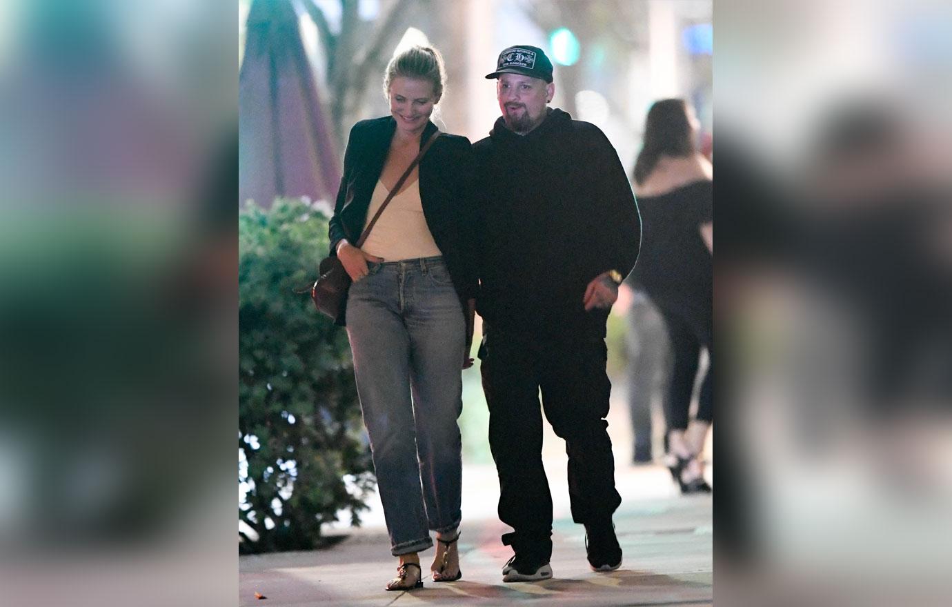 Cameron Diaz & Husband Benji Madden Hold Hands On Sushi Date