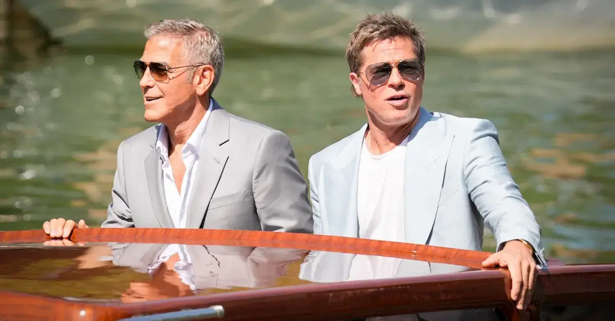 george clooney and brad pitt regretting introducing their women