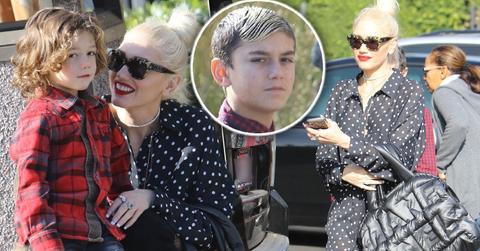 //gwen stefani takes kids to church pp