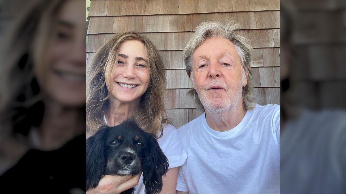 Photo of Paul McCartney and Nancy Shevell