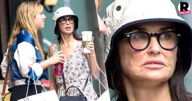 Demi Moore Dead Man Pool NYC Daughter Tallulah Willis