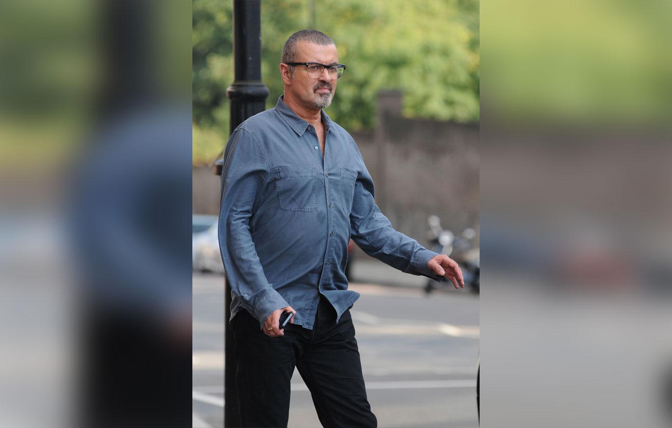 //george michael gravestone neglected tragic insult death