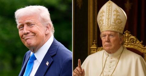 Composite photo of Donald Trump