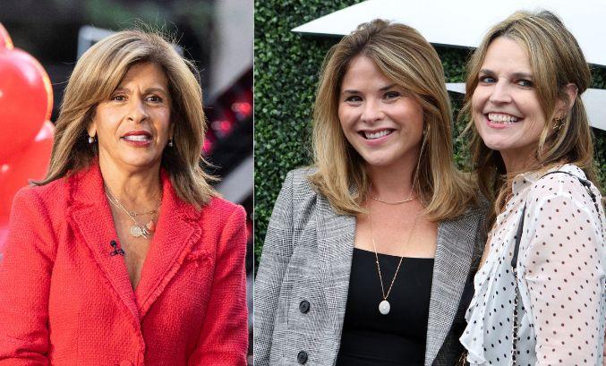 jenna bush hager and savannah guthrie seriously worried