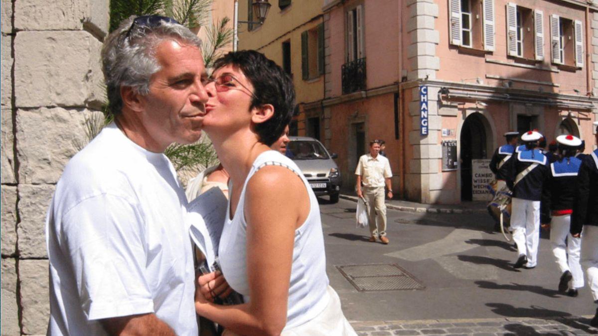 Photo of Jeffrey Epstein, Ghislaine Maxwell