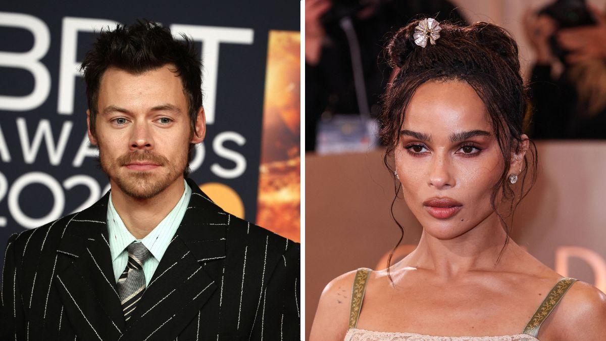 Photo of Harry Styles and Zoe Kravitz
