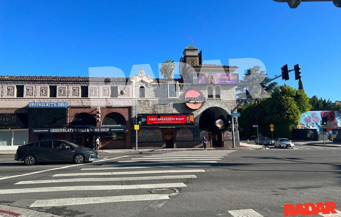 Laugh Factory Changes Marquee In Support Of Chris Rock 