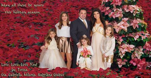Teresa and Joe Guidice's Christmas Card Revealed