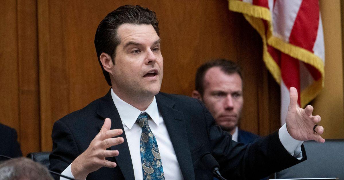 Sex Scandal Explodes: Matt Gaetz ‘Attended a Drug-Fueled Sex Party ...