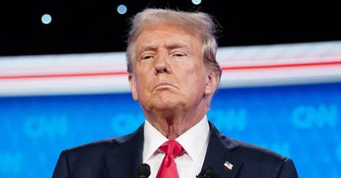 Donald Trump at debate