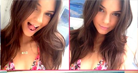 //kendall jenner bikini work