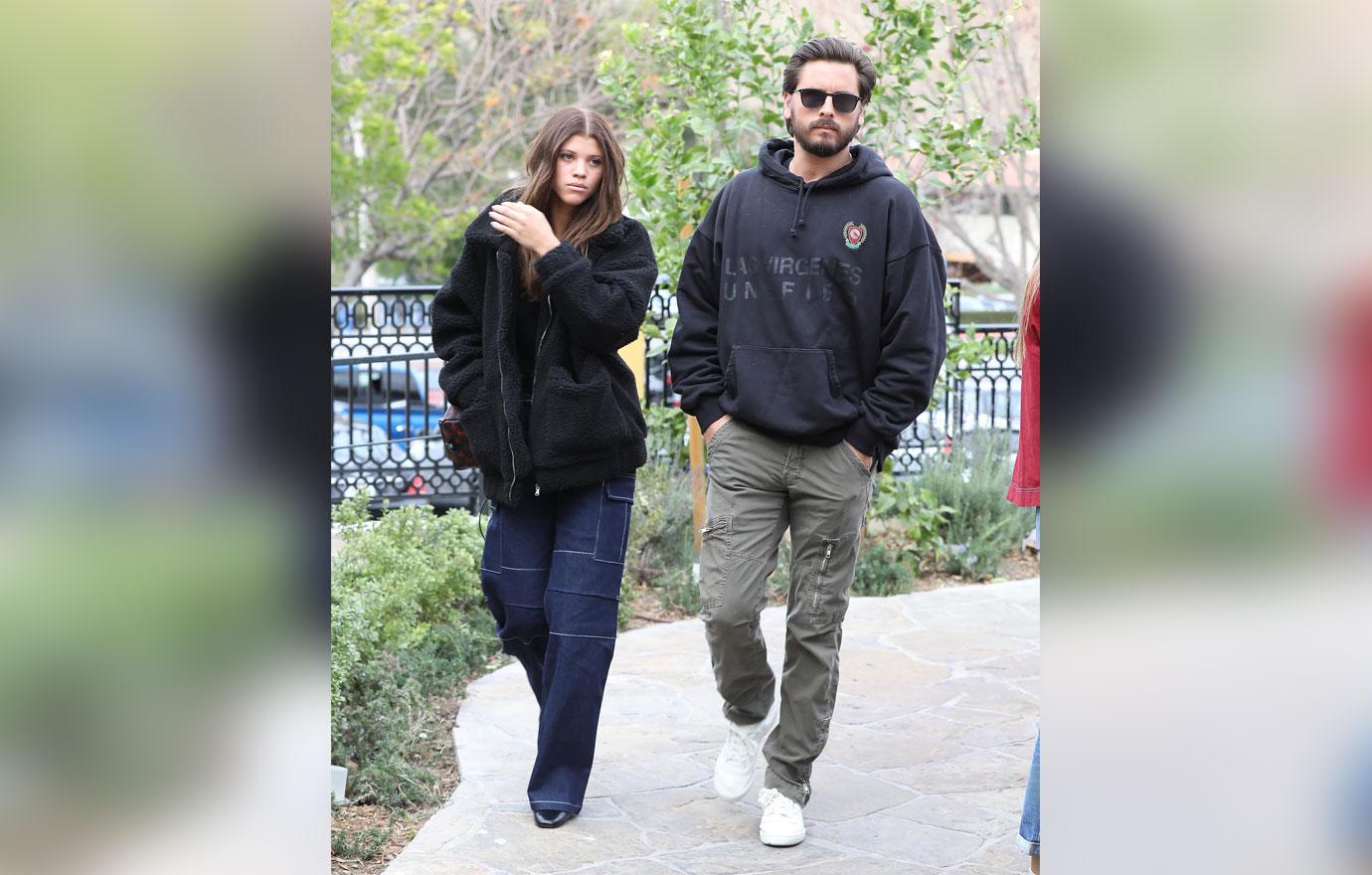 //Scott Disick Sofia Richie Drinking Non Stop