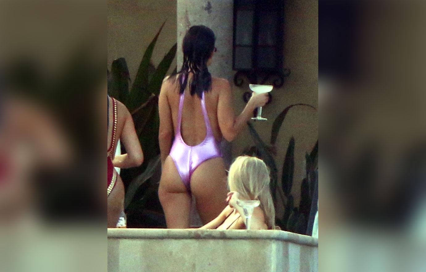 Stephanie Shepherd Pats Kourtney Kardashian’s Butt In Hot Tub