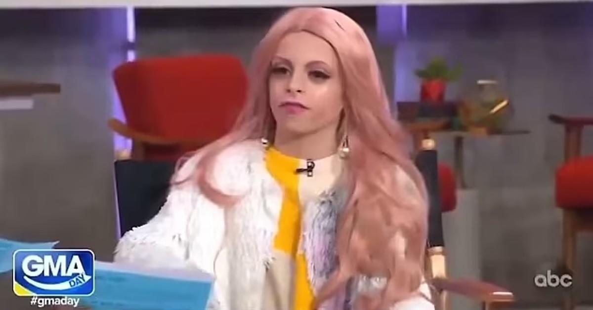 michael strahan child drag queen interview resurfaces amid national anthem gma abc