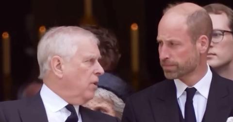 picture of Prince Andrew and Prince William