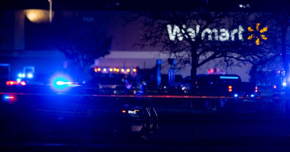 Bodies Of Walmart Shooting Victims Carried Out In Shopping Carts