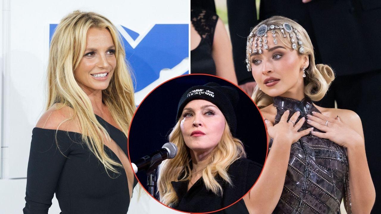 Britney Spears reportedly feels hurt by Madonna's decision to perform a duet with Sabrina Carpenter.