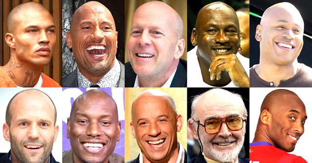 Hot Without Hair See The 20 Sexiest Bald Male Celebrities