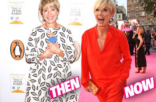 //emma thompson weight loss two dress sizes pp