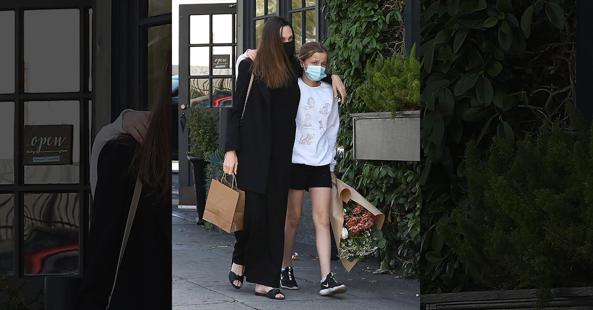 News of Angelina Jolie on X: NEW🚨 Angelina Jolie and her Daughter  Vivienne in New York City. 📸 August 19, 2023  / X