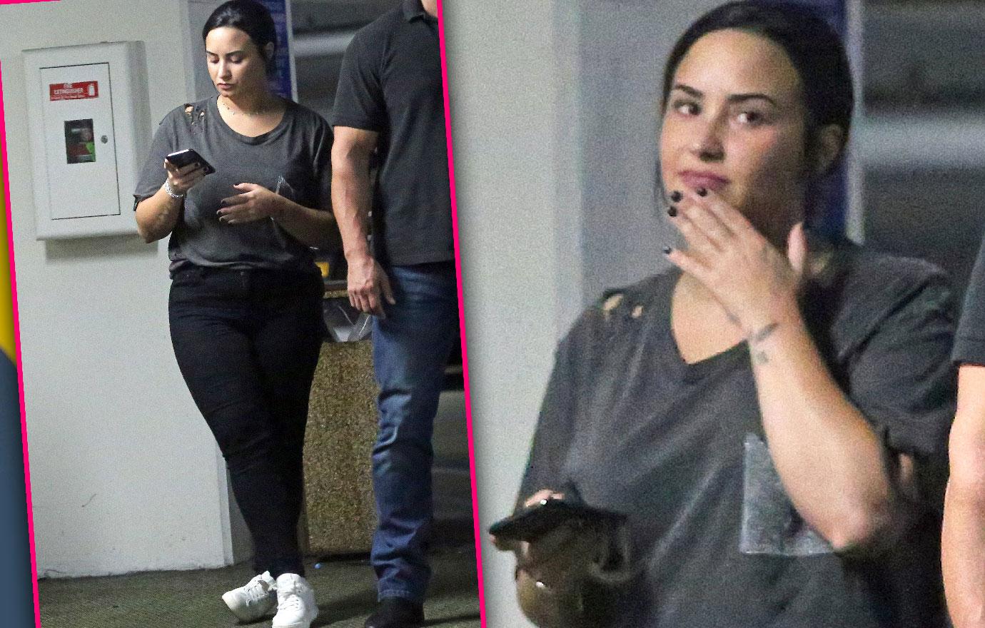 Demi Lovato Steps Out After Slamming Haters On Social Media