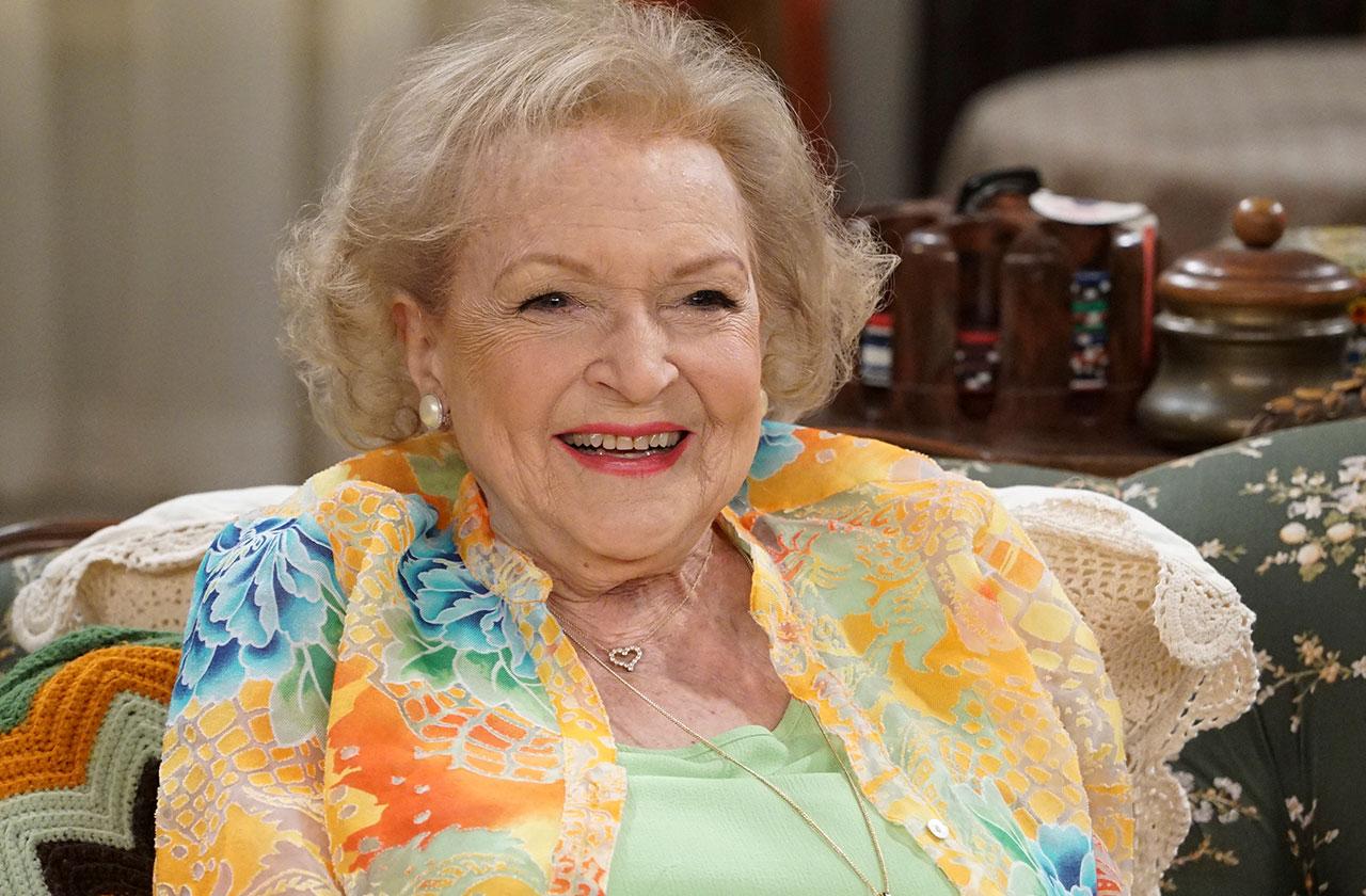 Betty White Boozing Martinis