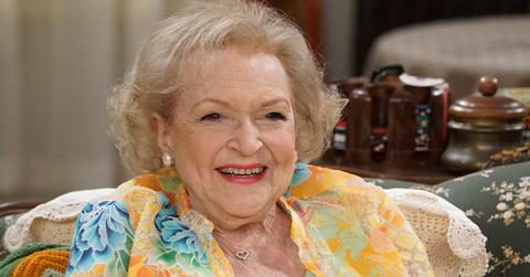 Betty White Boozing Martinis