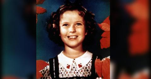 Photo of Shirley Temple.