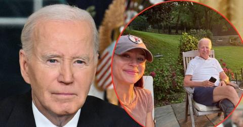 Photo of Ashley and Joe Biden