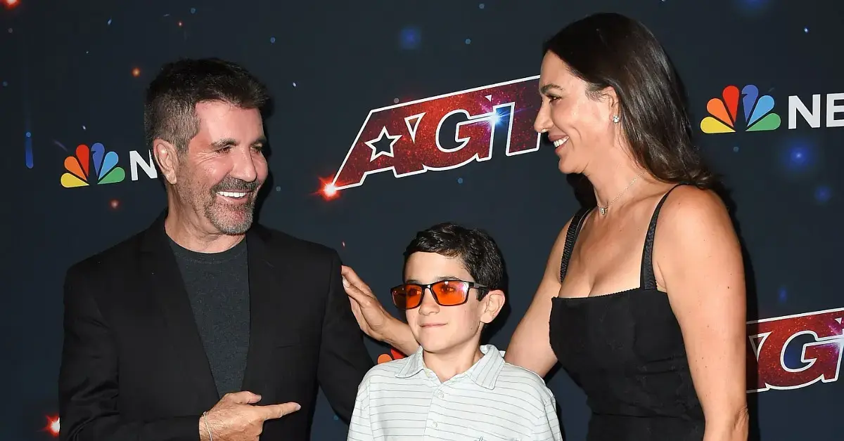Photo of Lauren Silverman, Eric and Simon Cowell