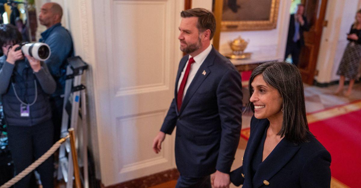 Photo of JD Vance and Usha Vance