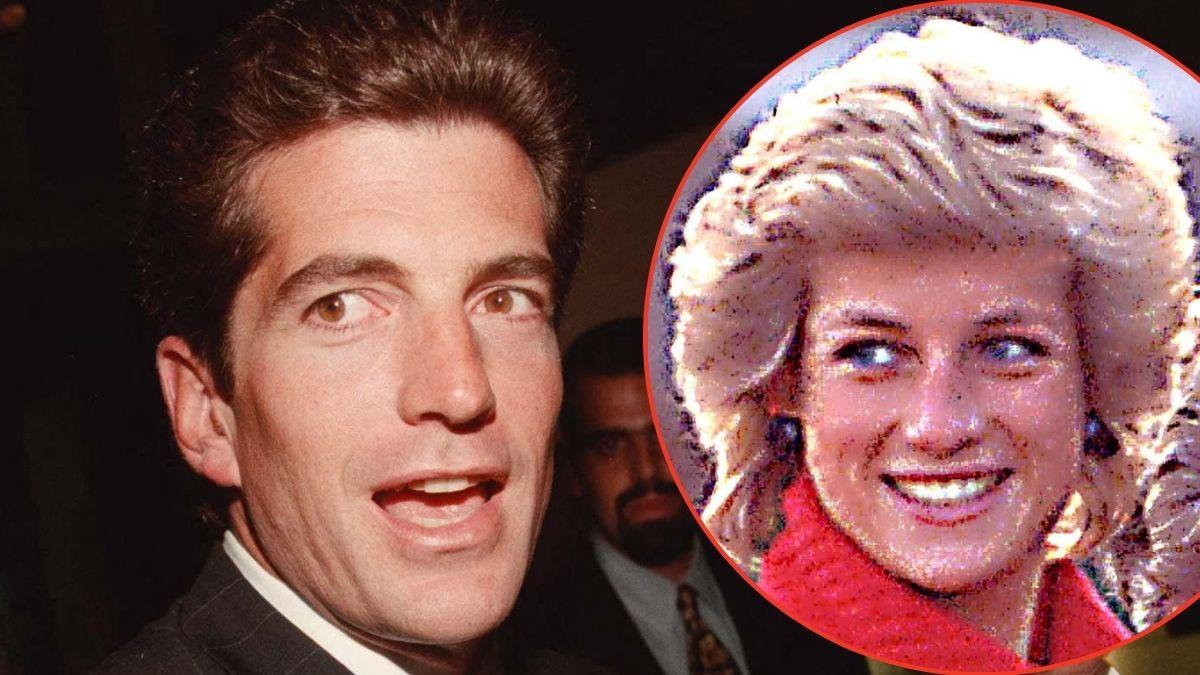 picture of John F. Kennedy Jr. and Princess Diana 