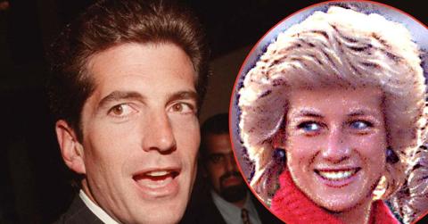 picture of John F. Kennedy Jr. and Princess Diana