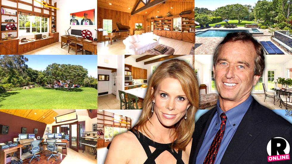 //newlyweds cheryl hines and robert f kennedy jr buy gorgeous m malibu compound pp sl