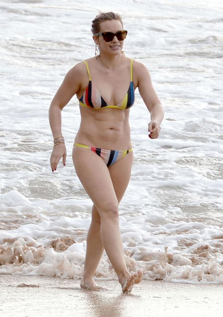 Hilary Duff Divorce Bikini Body Boobs Abs Hawaii