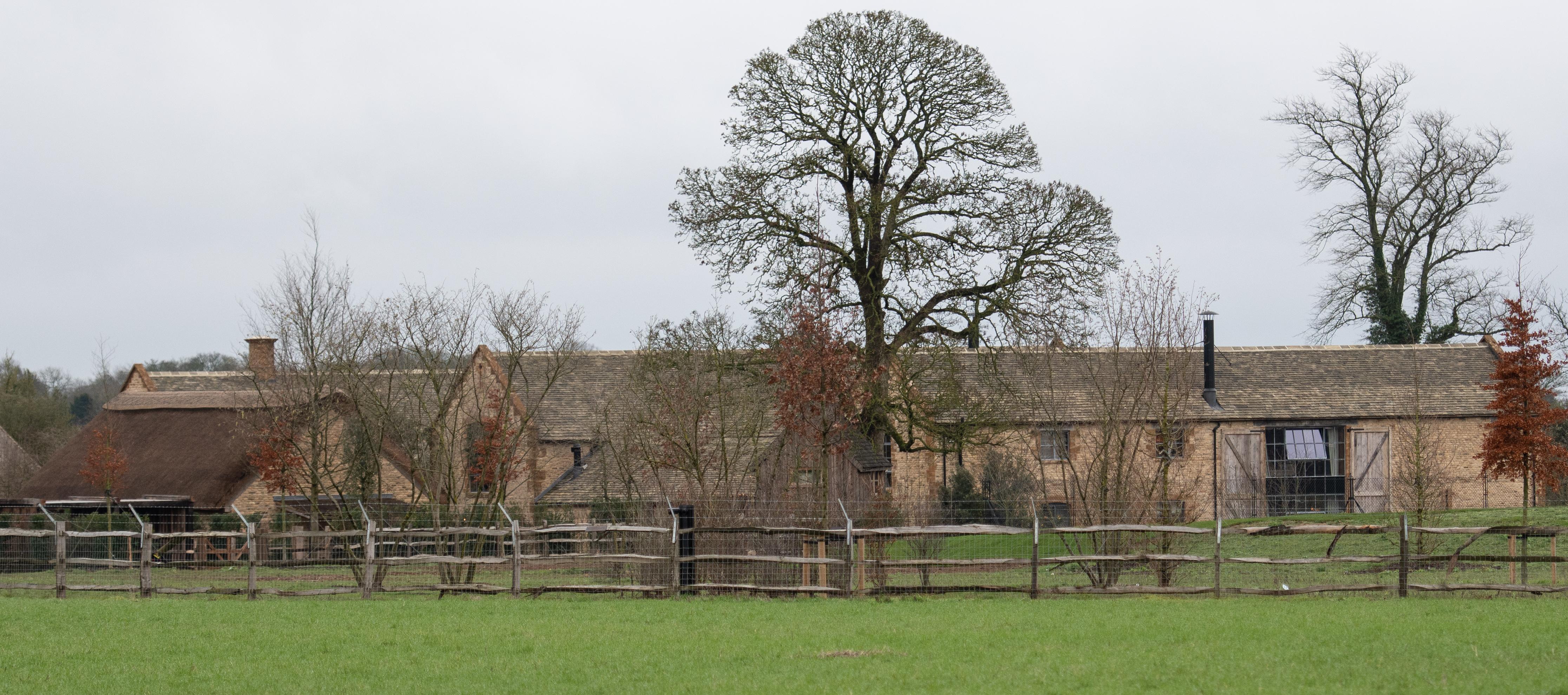 The Beckhams Turn British Country House Into Fortress