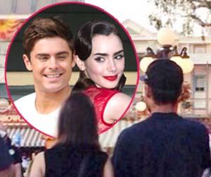 zac-efron-lily-collins-disneyland-california-holding-hands