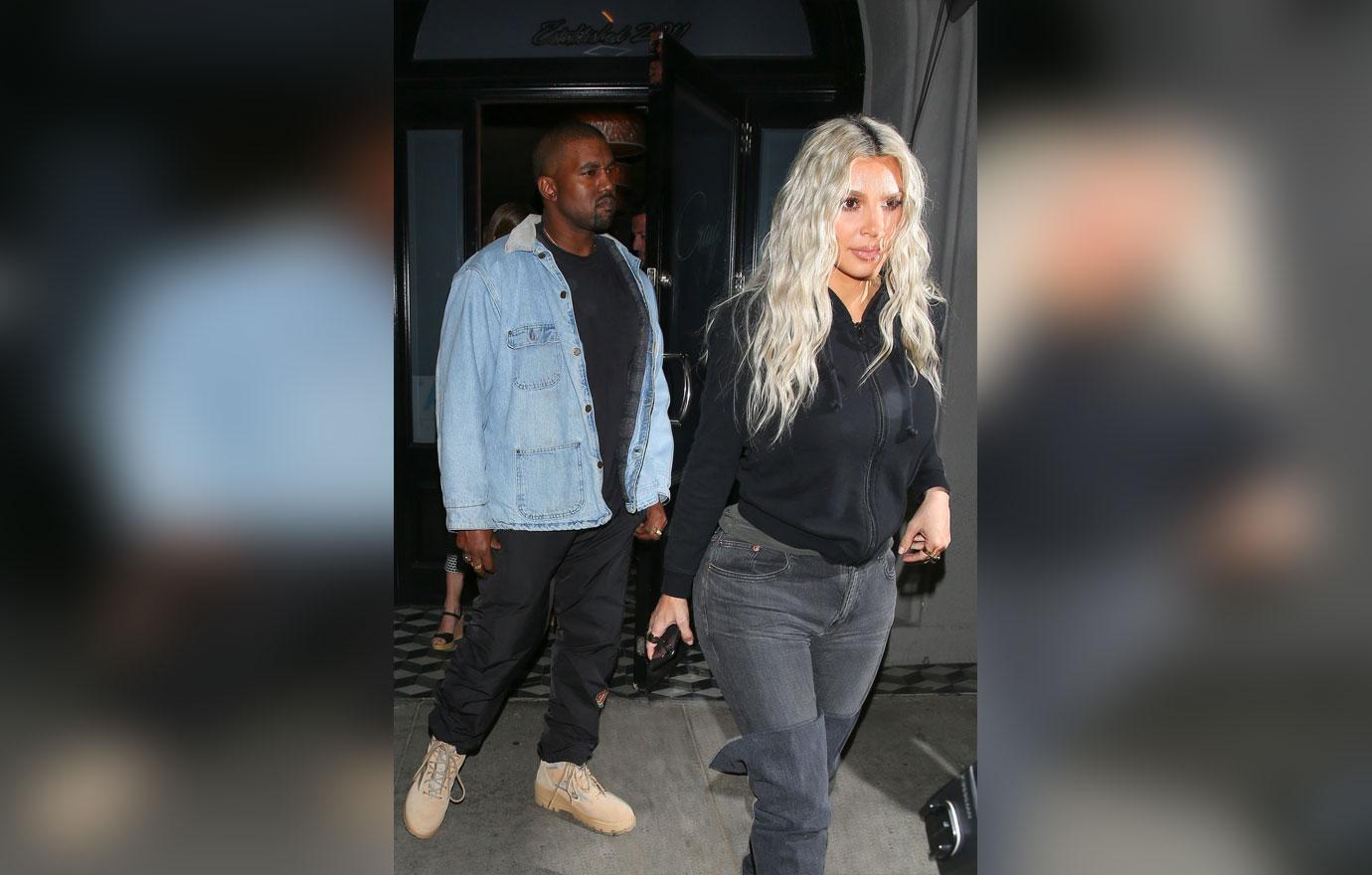 Kim Kardashian Kanye West Date Night Surrogate Baby