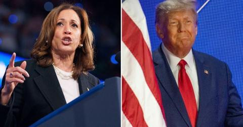 Photo of Kamala Harris and Donald Trump